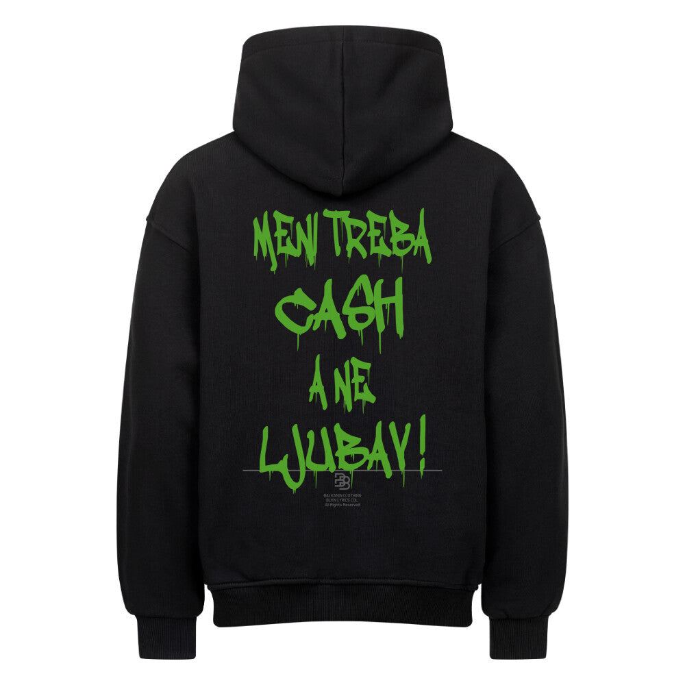 Neon green clearance graphic hoodie